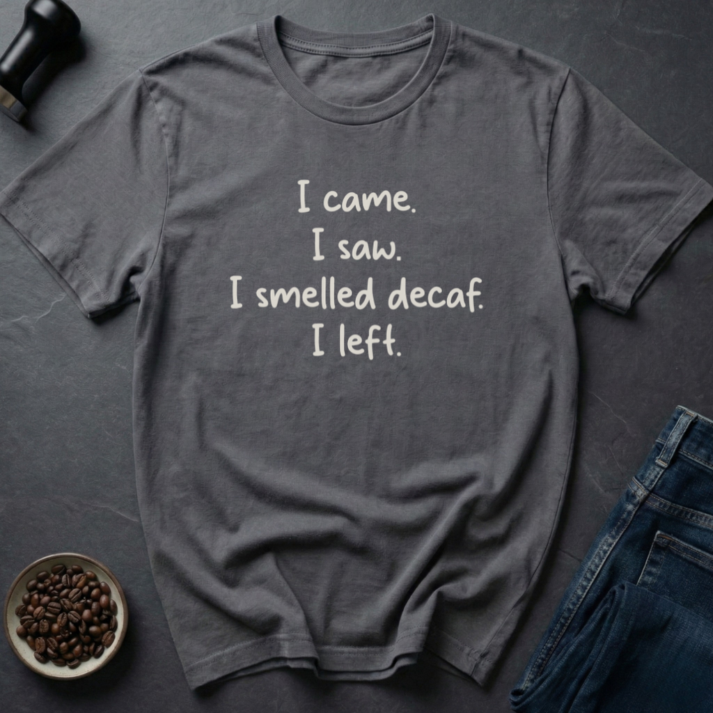 Smelled Decaf T-Shirt