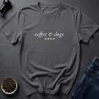 Coffee graphic Coffee Dogs T-Shirt in by Caffeine Dept