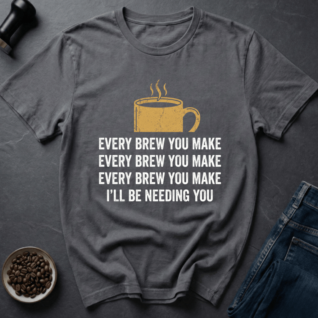 Coffee graphic Sip Stalker T-Shirt in by Caffeine Dept