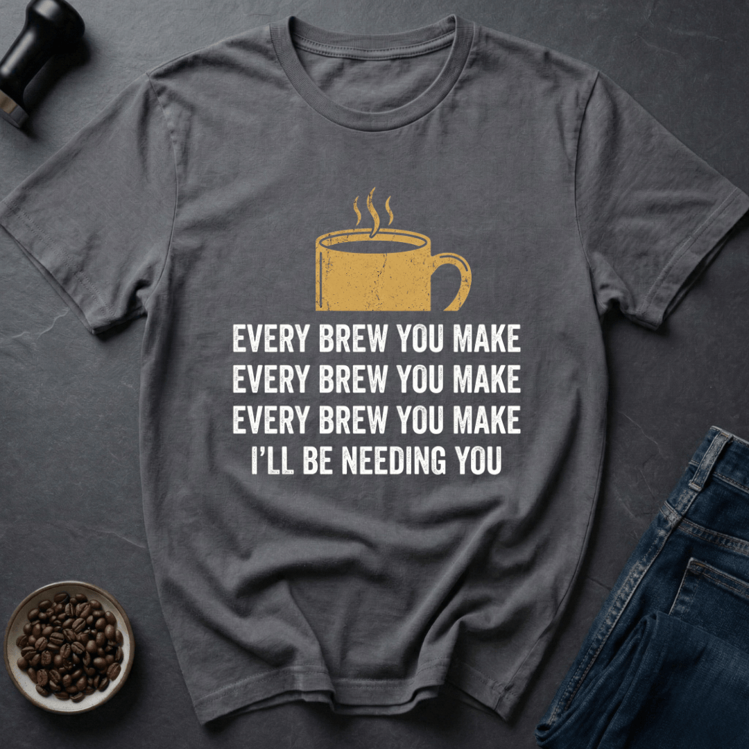 Coffee graphic Sip Stalker T-Shirt in by Caffeine Dept