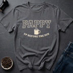 Coffee graphic Grandpa Coffee T-Shirt in by Caffeine Dept