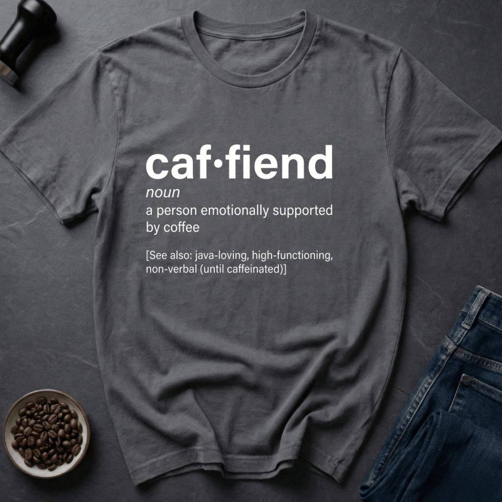Coffee graphic Bean Goblin T-Shirt in by Caffeine Dept