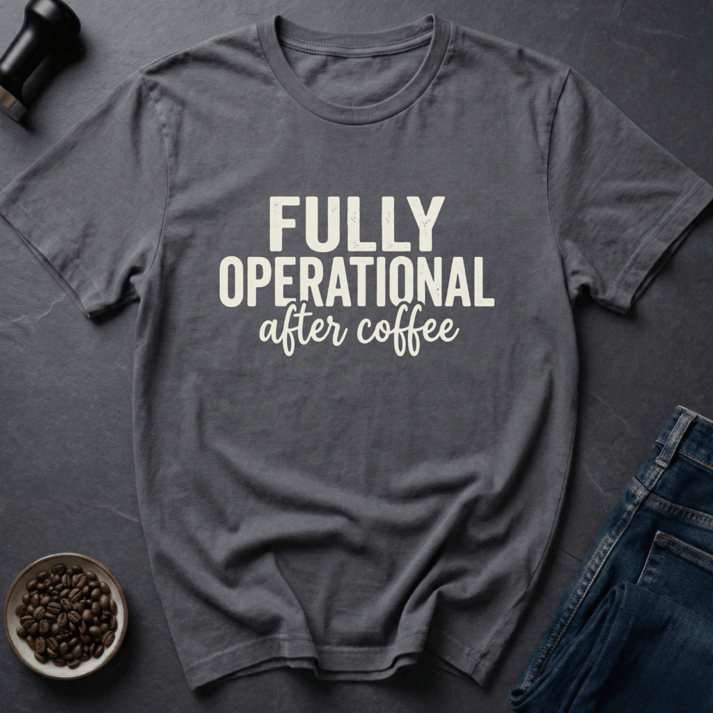 Coffee graphic Coffee Powered T-Shirt in by Caffeine Dept