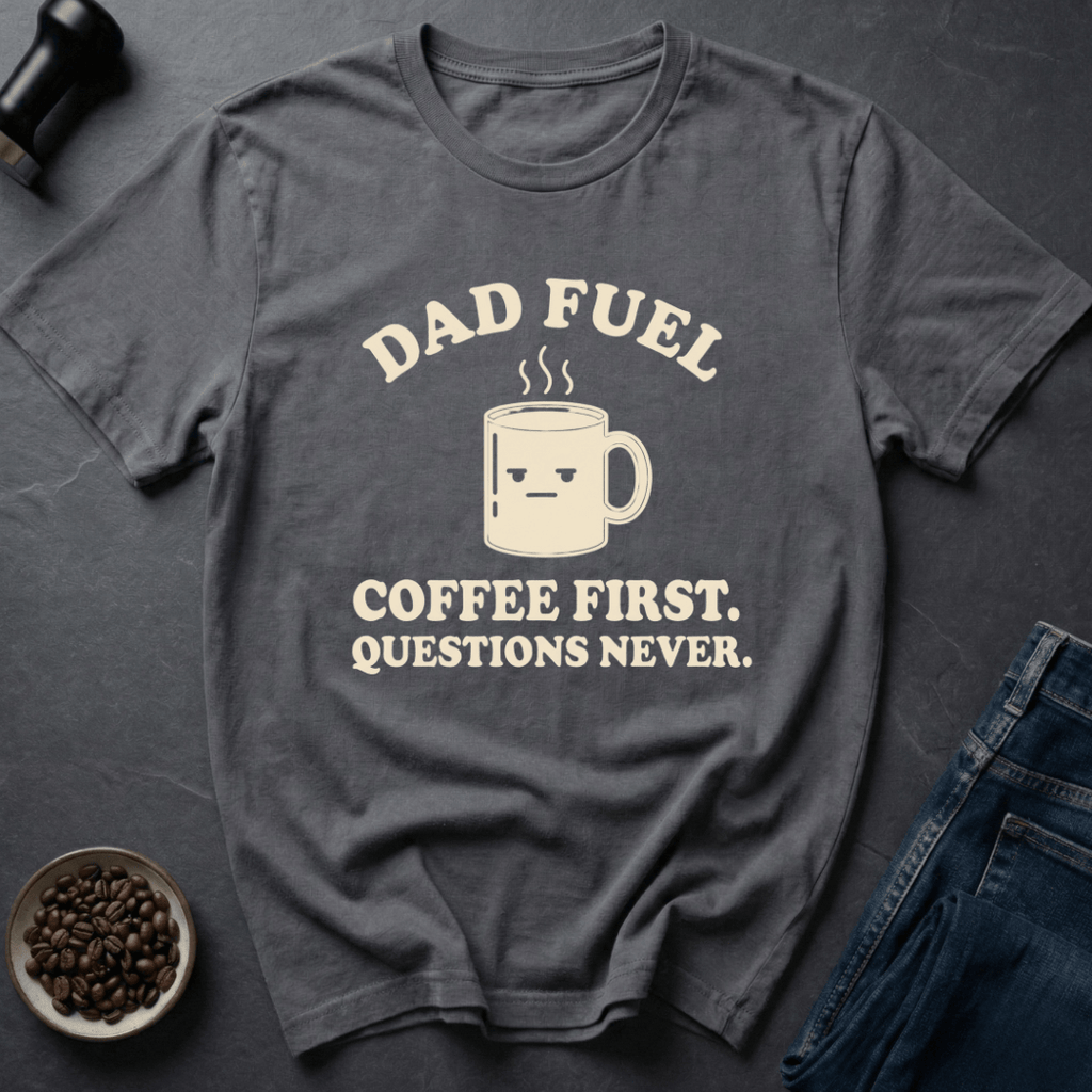 Coffee graphic Father Roast T-Shirt in by Caffeine Dept