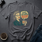 Coffee graphic Attitude Fix T-Shirt in by Caffeine Dept