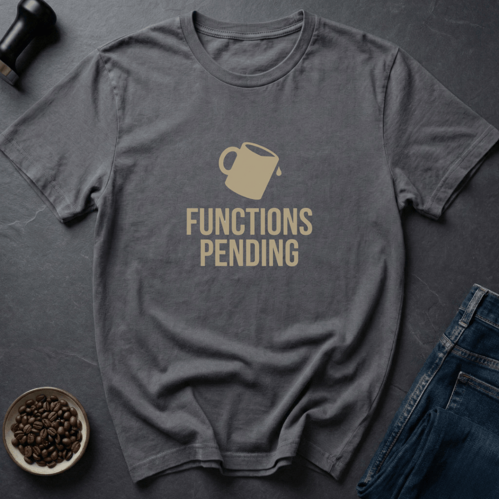 Coffee graphic Coffee Required T-Shirt in by Caffeine Dept