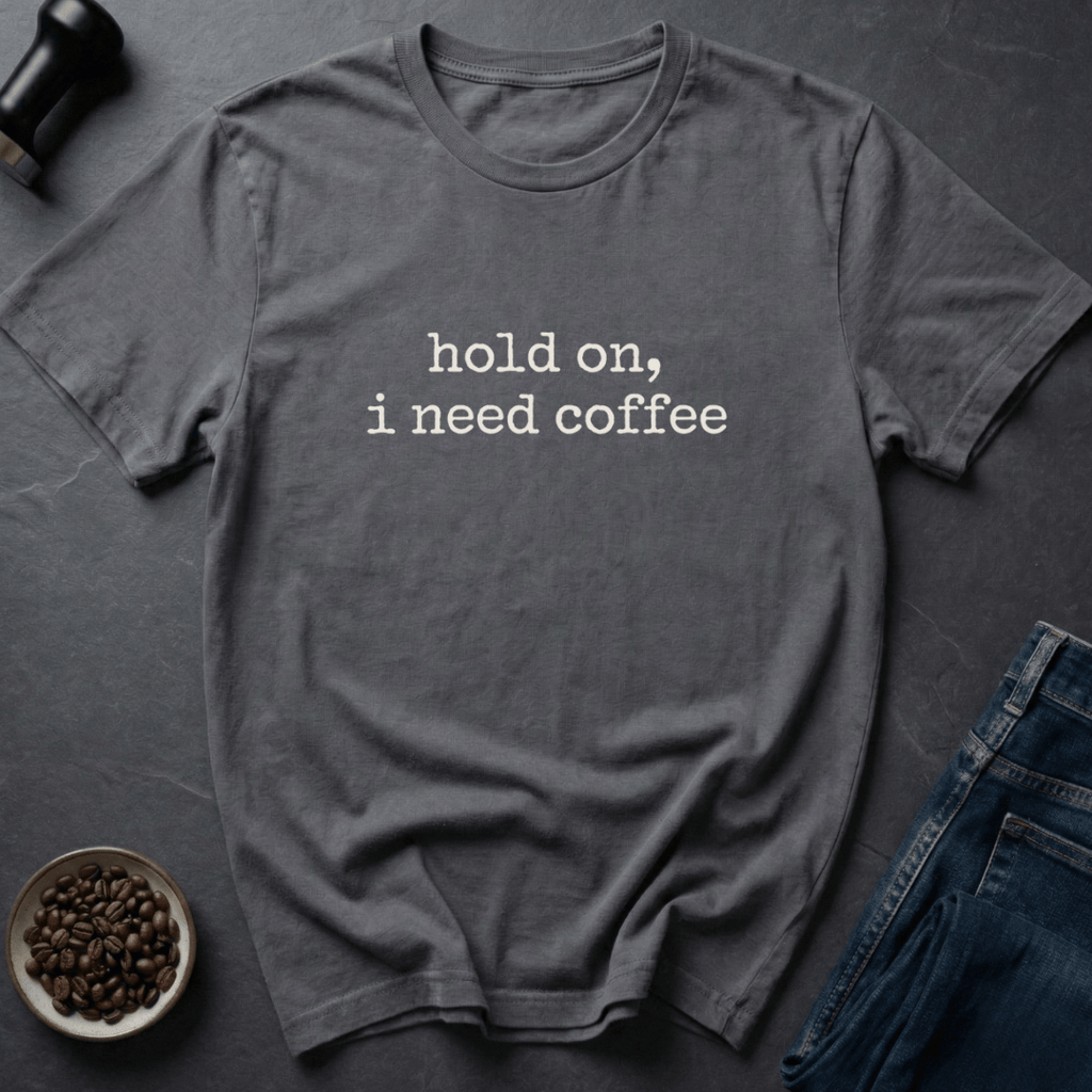 Coffee graphic Need Coffee T-Shirt in by Caffeine Dept