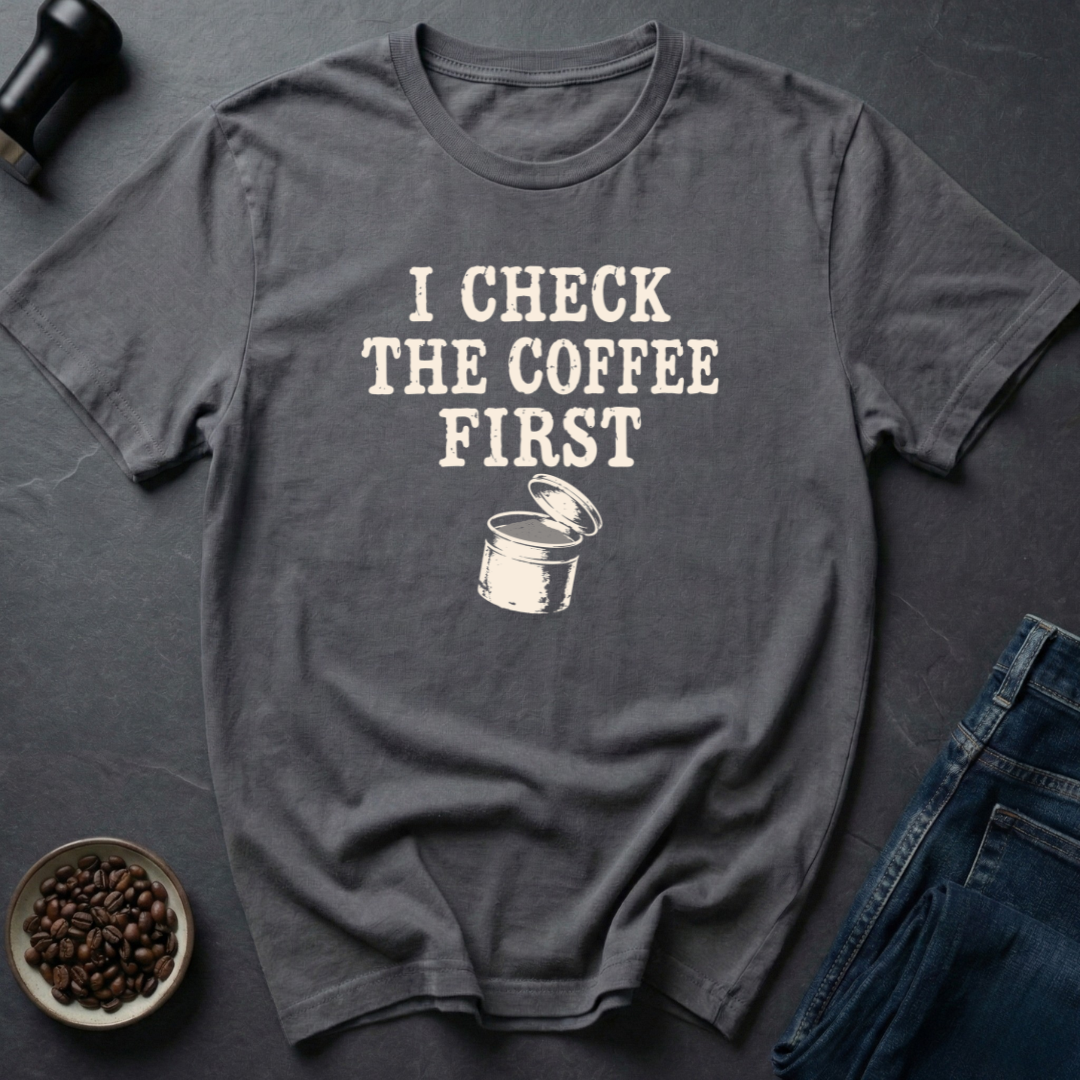 Priorities Checked T-Shirt