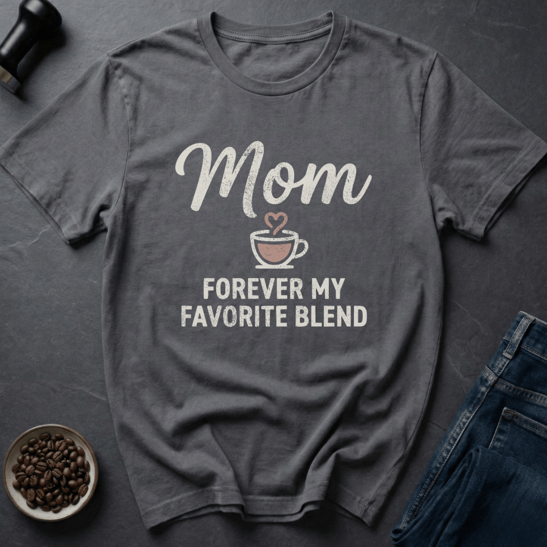 Coffee graphic Favorite Blend T-Shirt in by Caffeine Dept