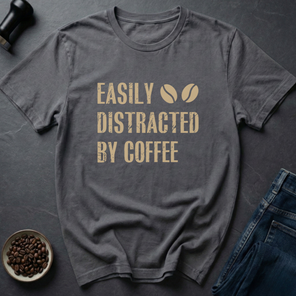Distracted Coffee T-shirt