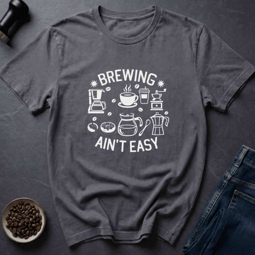 Coffee graphic Coffee Hustle T-Shirt in by Caffeine Dept