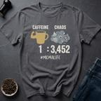 Coffee graphic Busy Mom T-Shirt in by Caffeine Dept