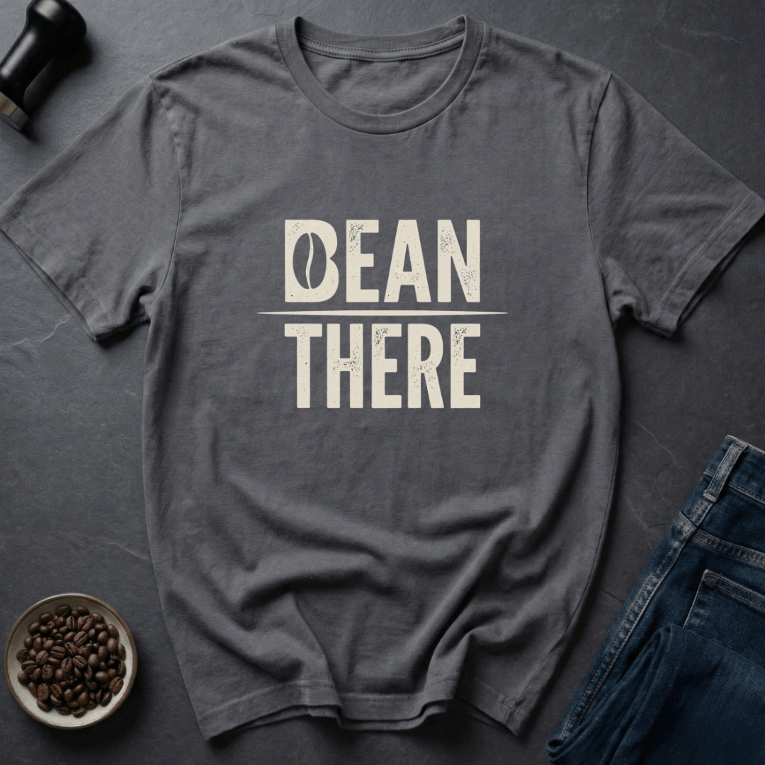 Coffee graphic Bean There T-Shirt in by Caffeine Dept