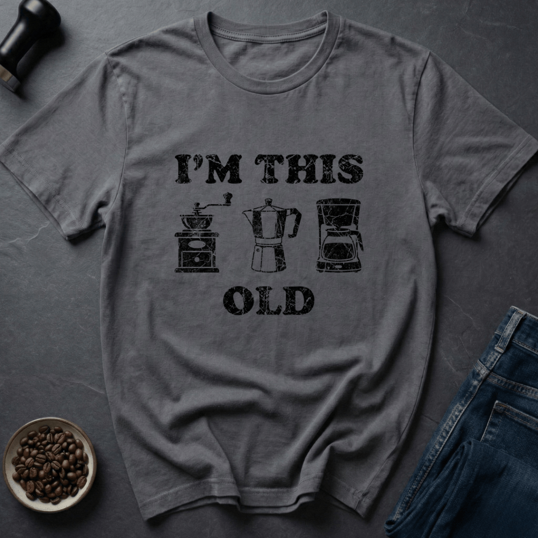 Coffee graphic Vintage Brewer T-Shirt in by Caffeine Dept