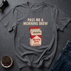 Coffee graphic Morning Brew T-Shirt in by Caffeine Dept