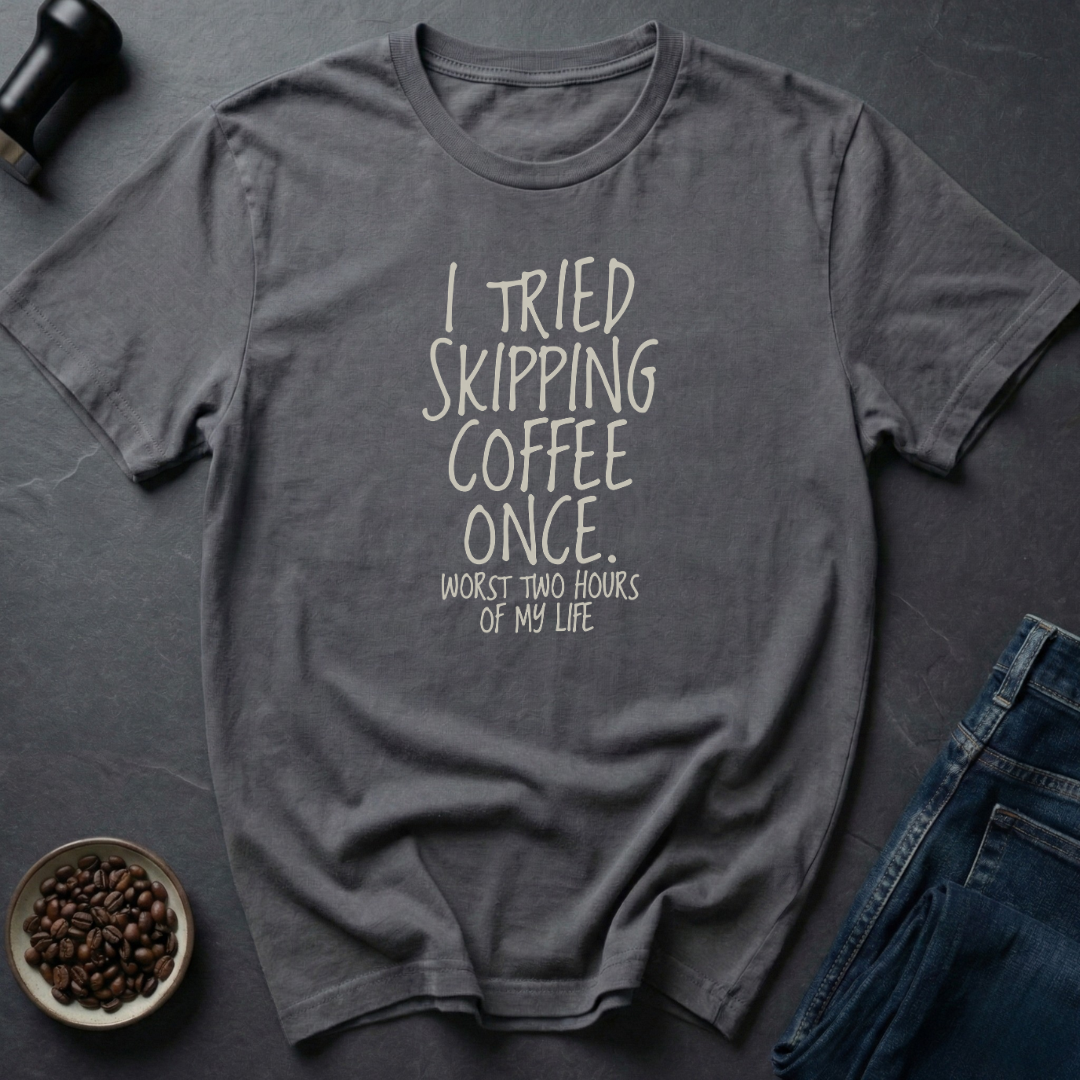 Skipping Coffee T-shirt