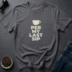 Coffee graphic Coffee Reply T-Shirt in by Caffeine Dept