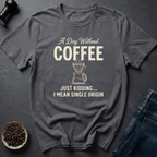 Coffee graphic Coffee Snob T-Shirt in by Caffeine Dept