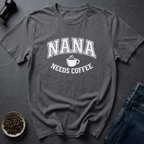 Coffee graphic Nana Coffee T-Shirt in by Caffeine Dept
