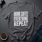 Coffee graphic Coffee Routine T-Shirt in by Caffeine Dept