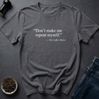 Coffee graphic Pot Listener T-Shirt in by Caffeine Dept