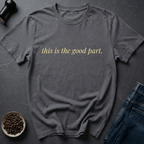 Coffee graphic Good Part T-Shirt in by Caffeine Dept