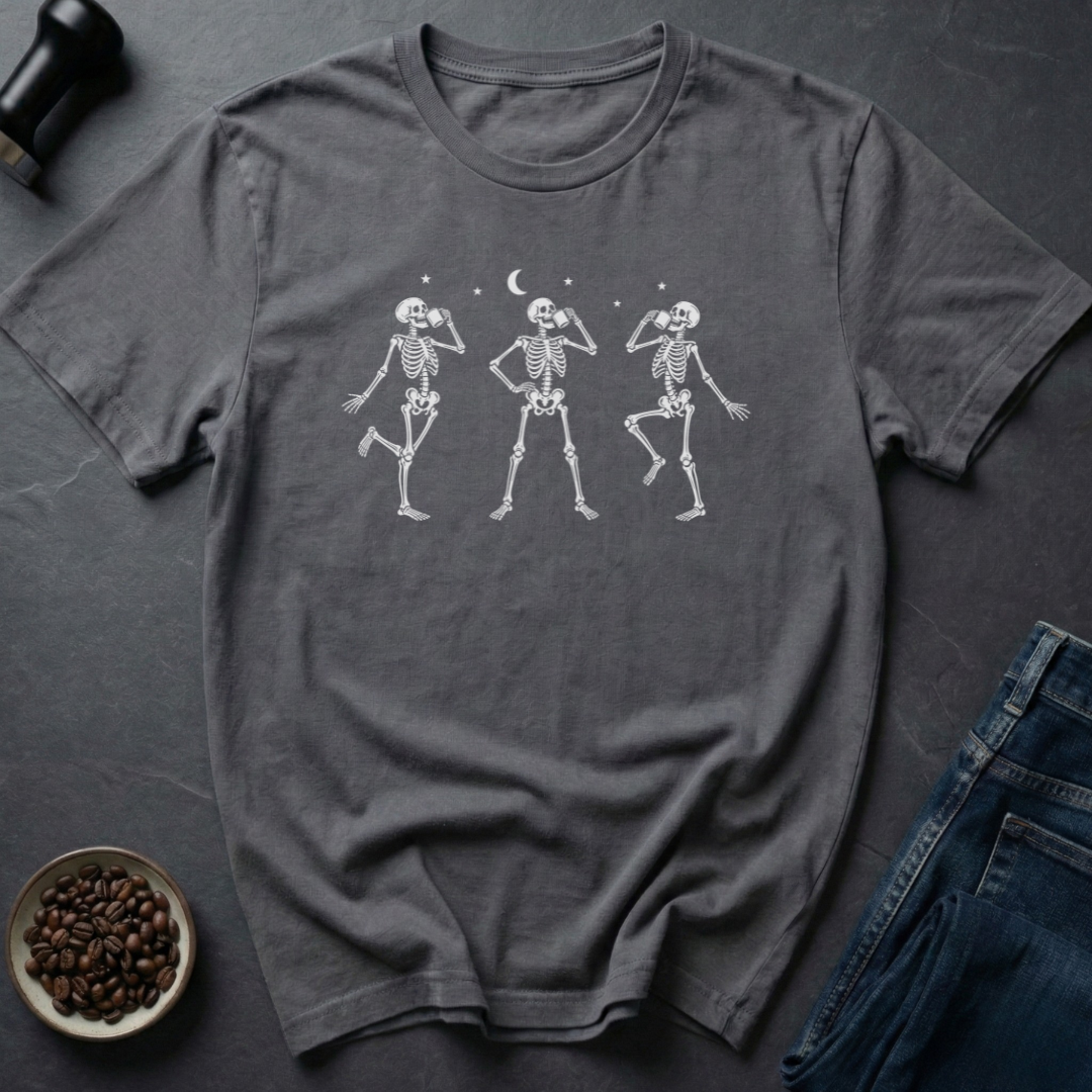 Skeleton Sips T-Shirt