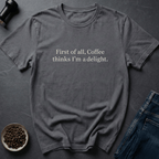 Coffee graphic Coffee Delight T-Shirt in by Caffeine Dept