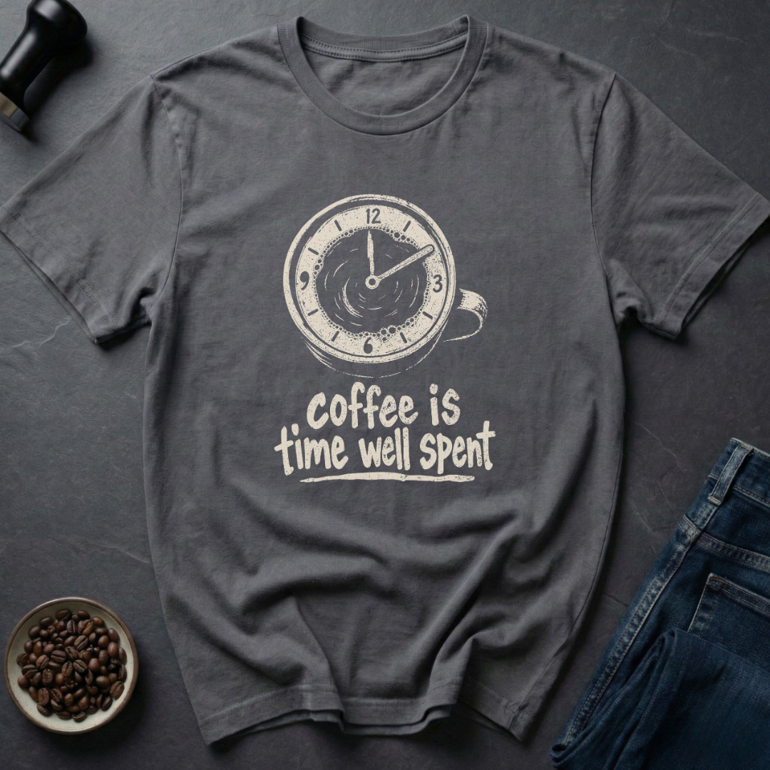 Clock Coffee T-Shirt