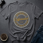 Coffee graphic Fully Wired T-Shirt in by Caffeine Dept