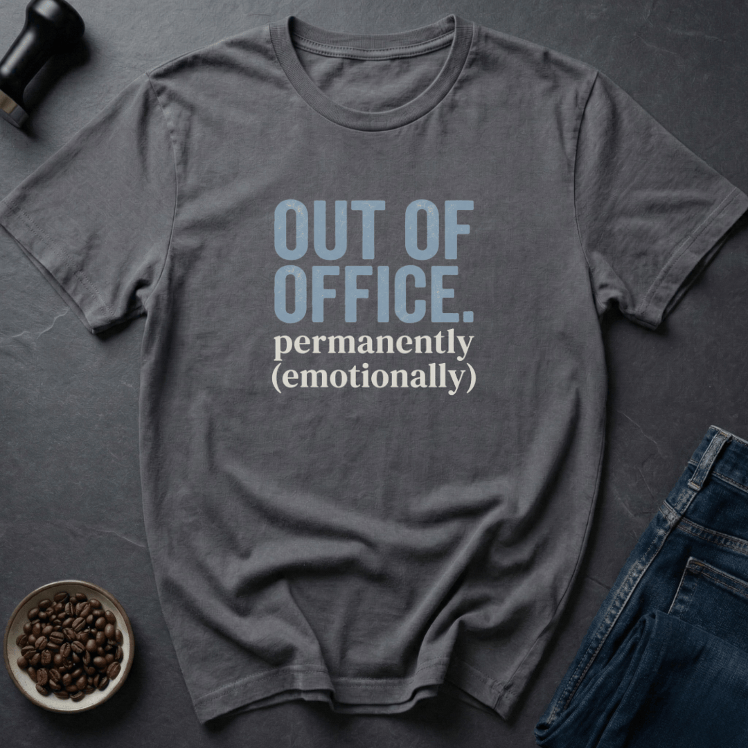 Coffee graphic Out Of Office T-Shirt in by Caffeine Dept