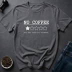 Coffee graphic Zero Brew T-Shirt in by Caffeine Dept