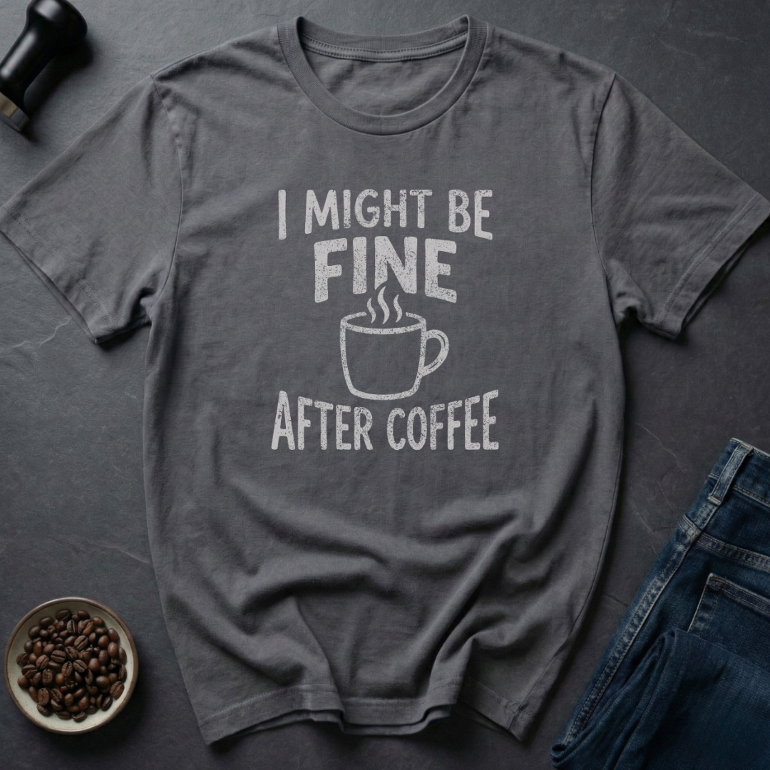 Fine After Coffee T-Shirt