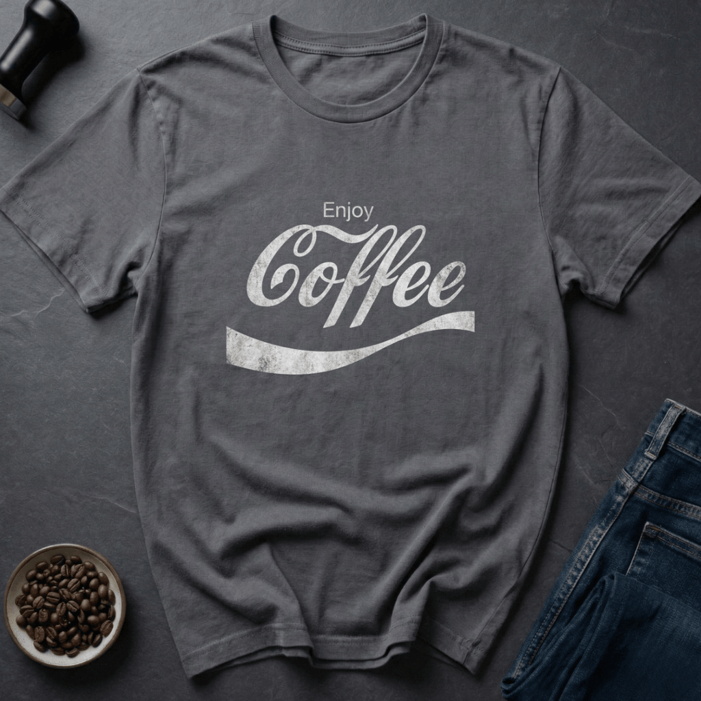 Coffee graphic Vintage Buzz T-Shirt in by Caffeine Dept