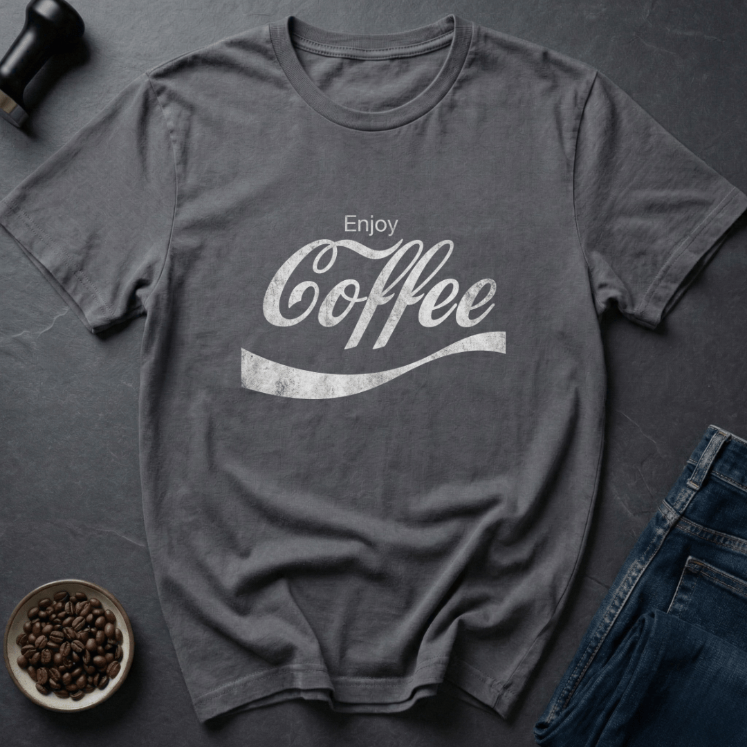 Coffee graphic Vintage Buzz T-Shirt in by Caffeine Dept