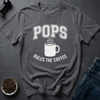Coffee graphic Pops Coffee T-Shirt in by Caffeine Dept