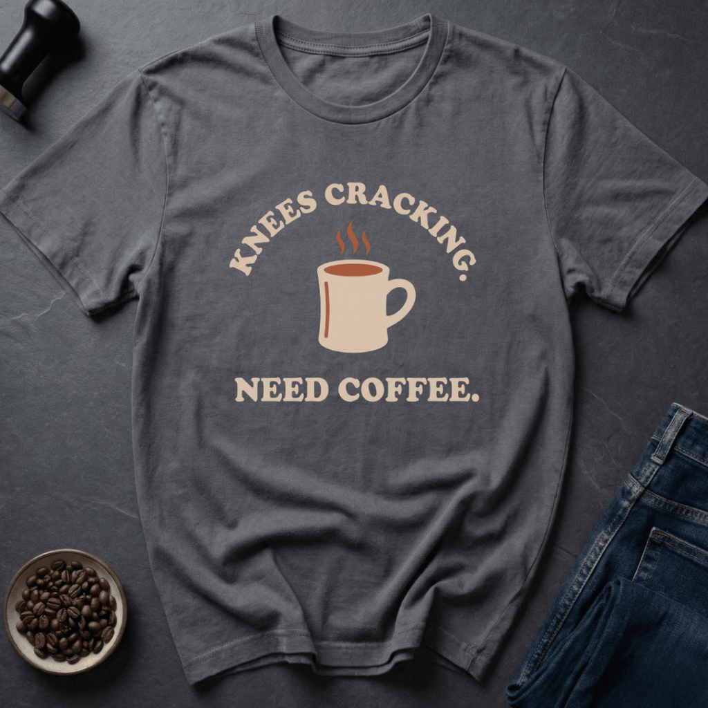 Coffee graphic Old Bones T-Shirt in by Caffeine Dept