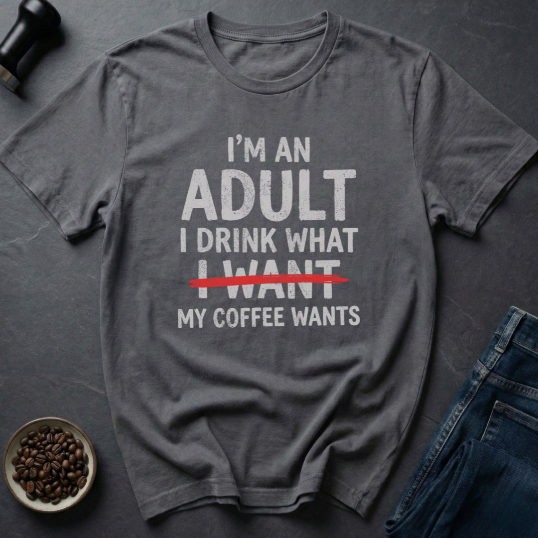 Adult Coffee T-Shirt