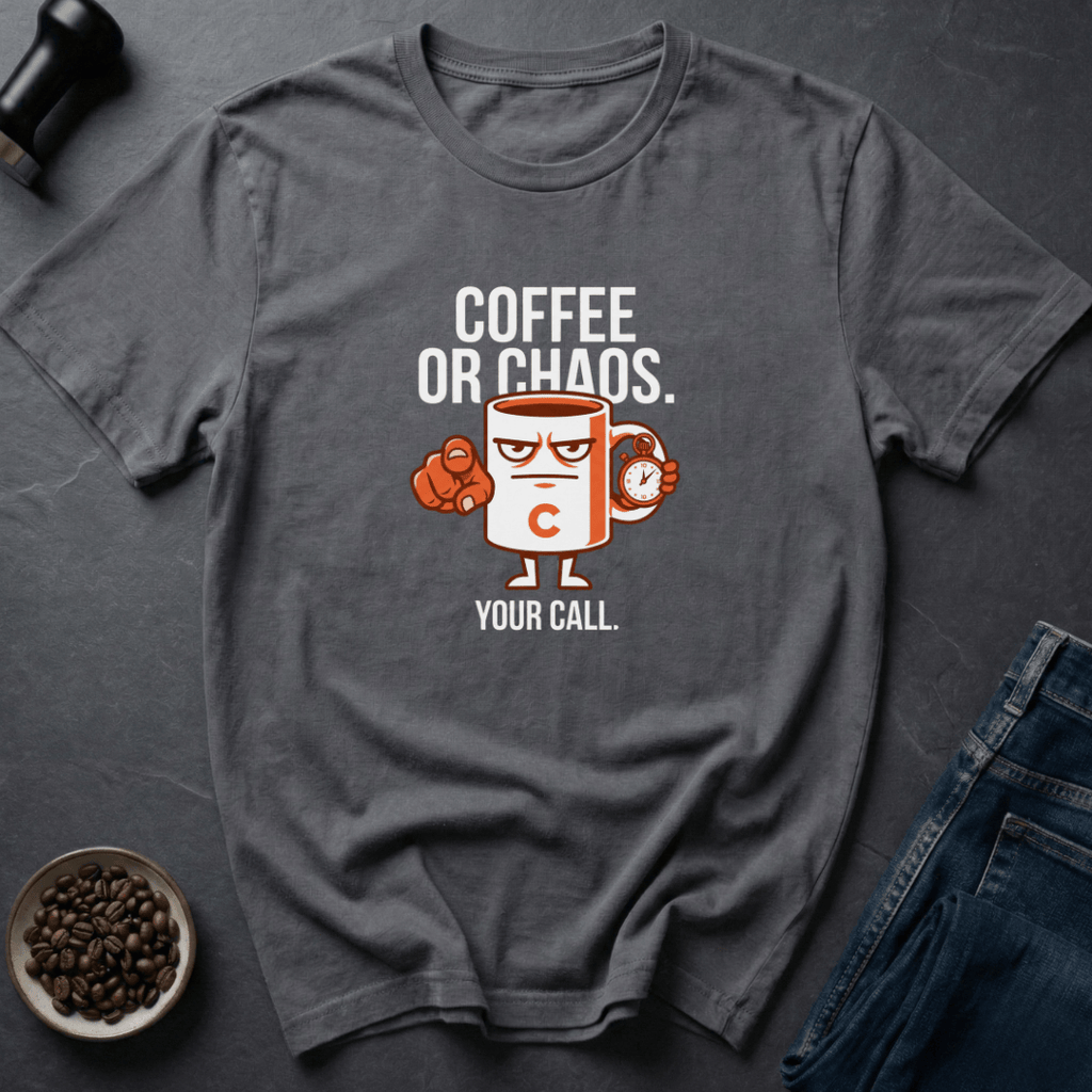 Coffee graphic Choose Coffee T-Shirt in by Caffeine Dept