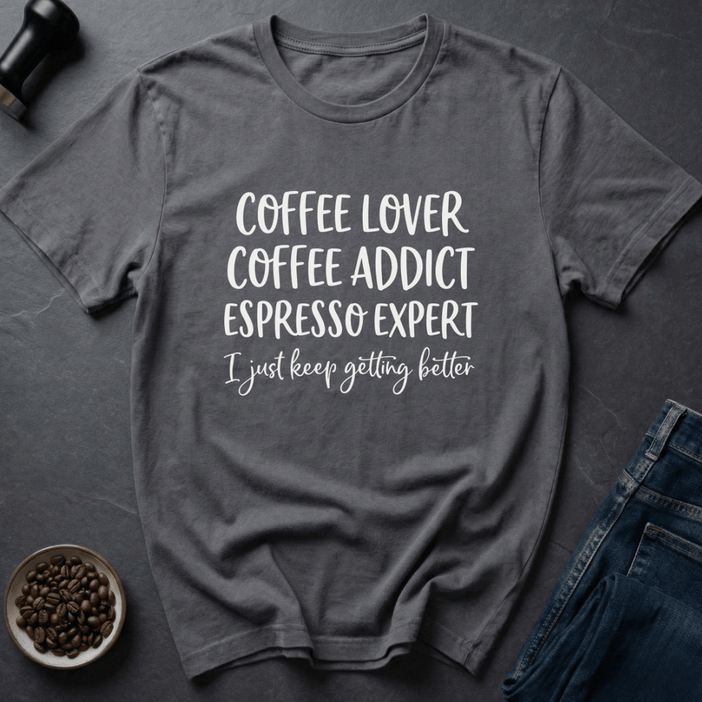 Coffee graphic Bean Boss T-Shirt in by Caffeine Dept