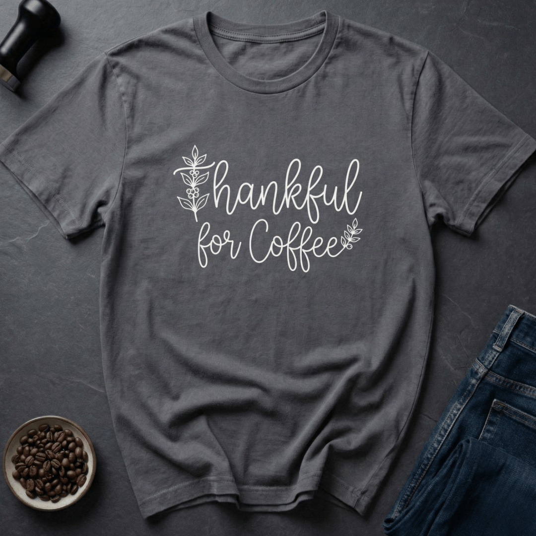 Coffee graphic Blessed Brew T-Shirt in by Caffeine Dept