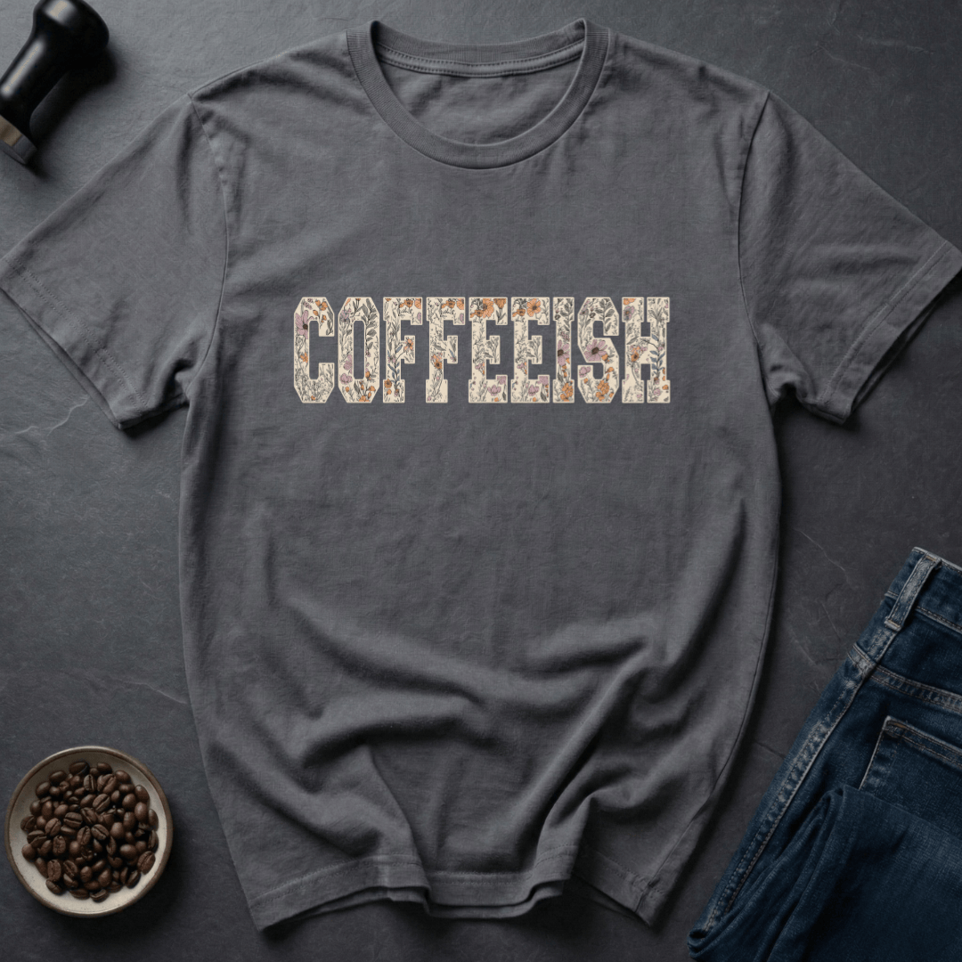 Coffee graphic Coffee Bloom T-Shirt in by Caffeine Dept