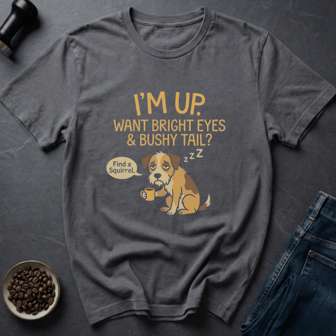 Coffee graphic Morning Mood T-Shirt in by Caffeine Dept