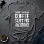 Coffee graphic Roast Problems T-Shirt in by Caffeine Dept
