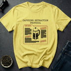 Coffee graphic Brew Protocol T-Shirt in by Caffeine Dept