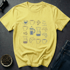 Coffee graphic Coffee First T-Shirt in by Caffeine Dept