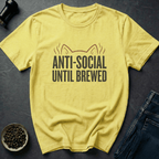 Coffee graphic Brew First T-Shirt in by Caffeine Dept