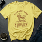 Coffee graphic Coffee IV T-Shirt in by Caffeine Dept