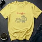 Coffee graphic Café Mood T-Shirt in by Caffeine Dept