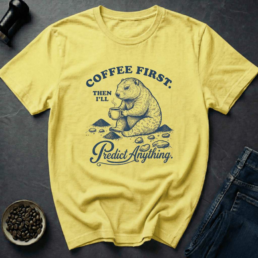 Coffee graphic Coffee Power T-Shirt in by Caffeine Dept